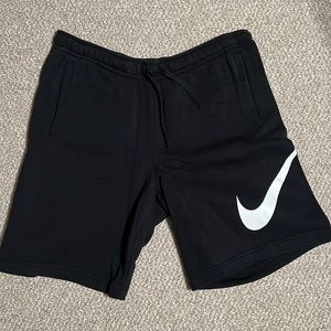 Nike Sweat Shorts - Black with Logo